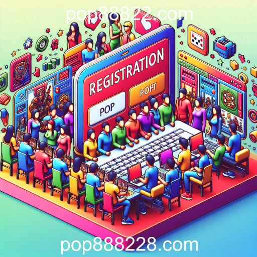 A Ascensão dos Jogos de Inscrição em pop88822.com